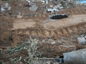 вход в подземный туннель в Газе