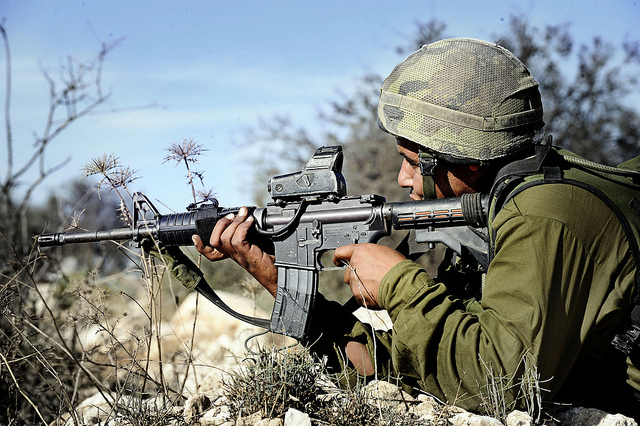 Desert Reconnaissance Battalion's Soldier in Action 