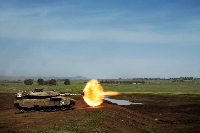 188th Armored Brigade Tank Firing